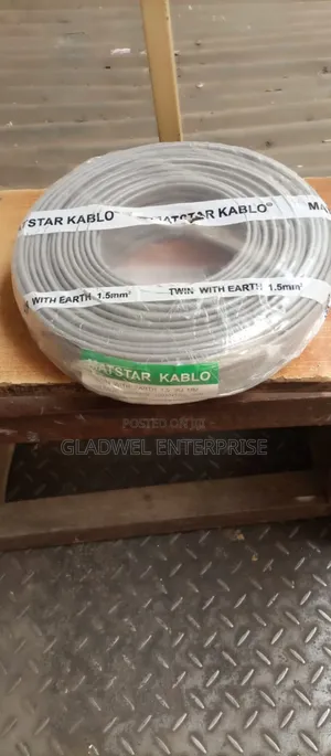 1.5mm Earth With Twin Cable 3core
