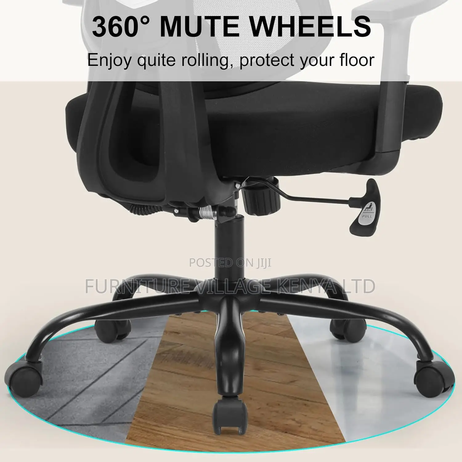 Office Seats; Ergonomic Desk Chair With Adjustable Height