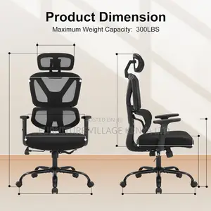 Office Seats; Ergonomic Desk Chair With Adjustable Height