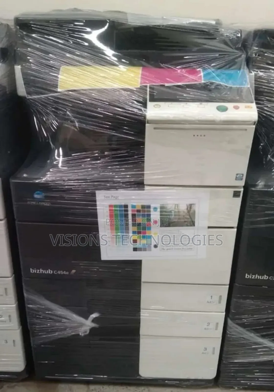 Single-Pass Document Feeder Colored Machine Konica C454e