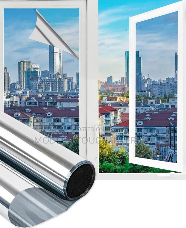 One Way Silver Reflective Film