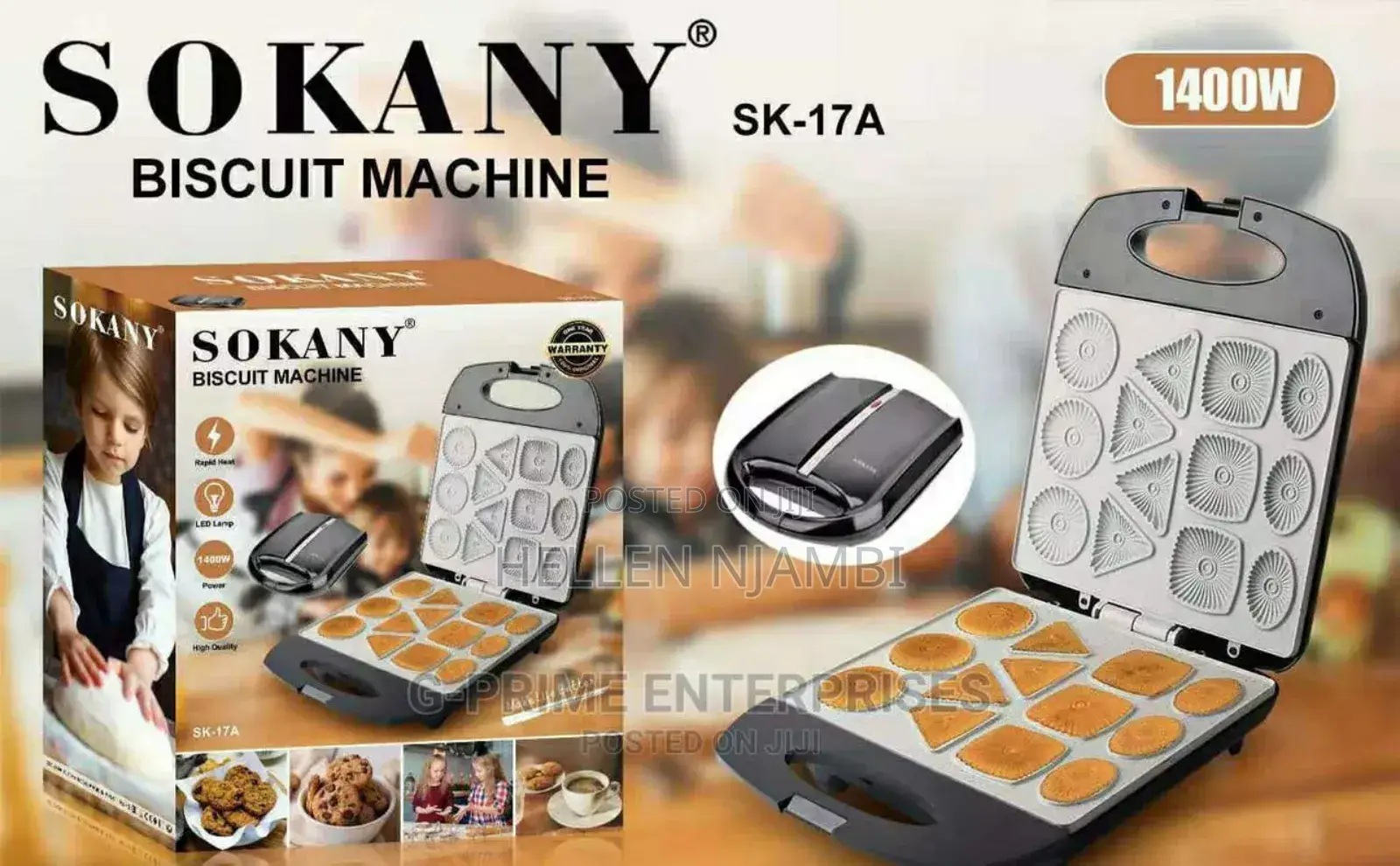 Sokany Cake Maker 1400w
