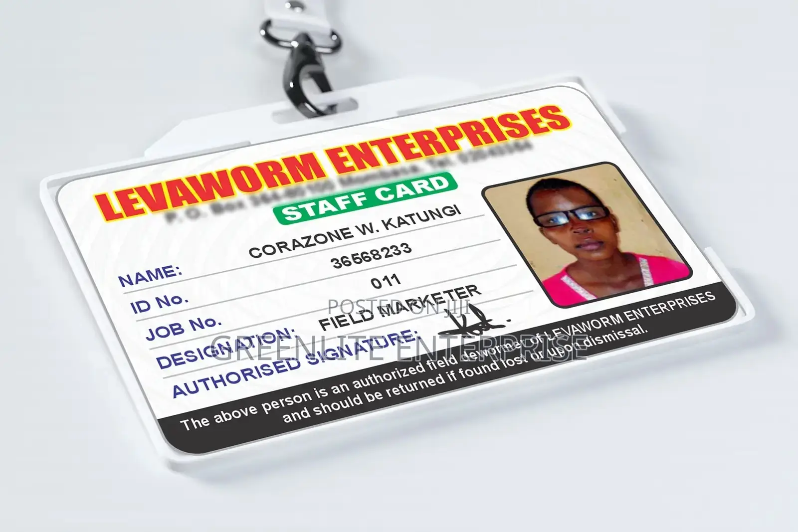 Students/Staff Id Cards