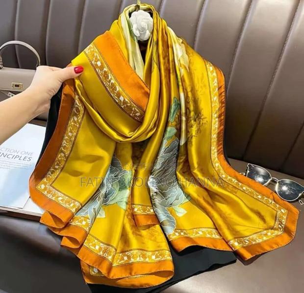 Vibrant Silk Scarf - thumbnail 2