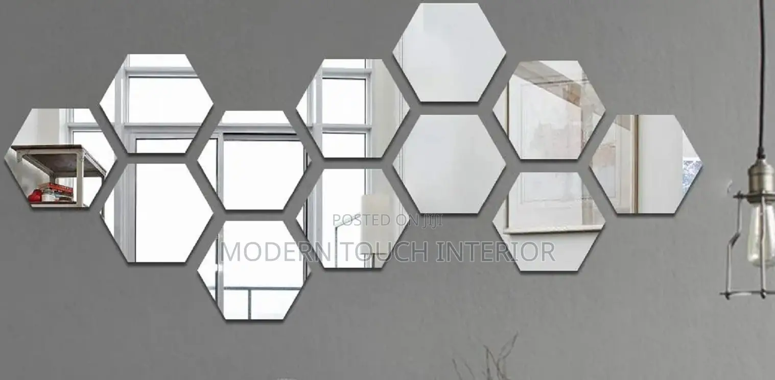 Hexagonal Acrylic Mirror