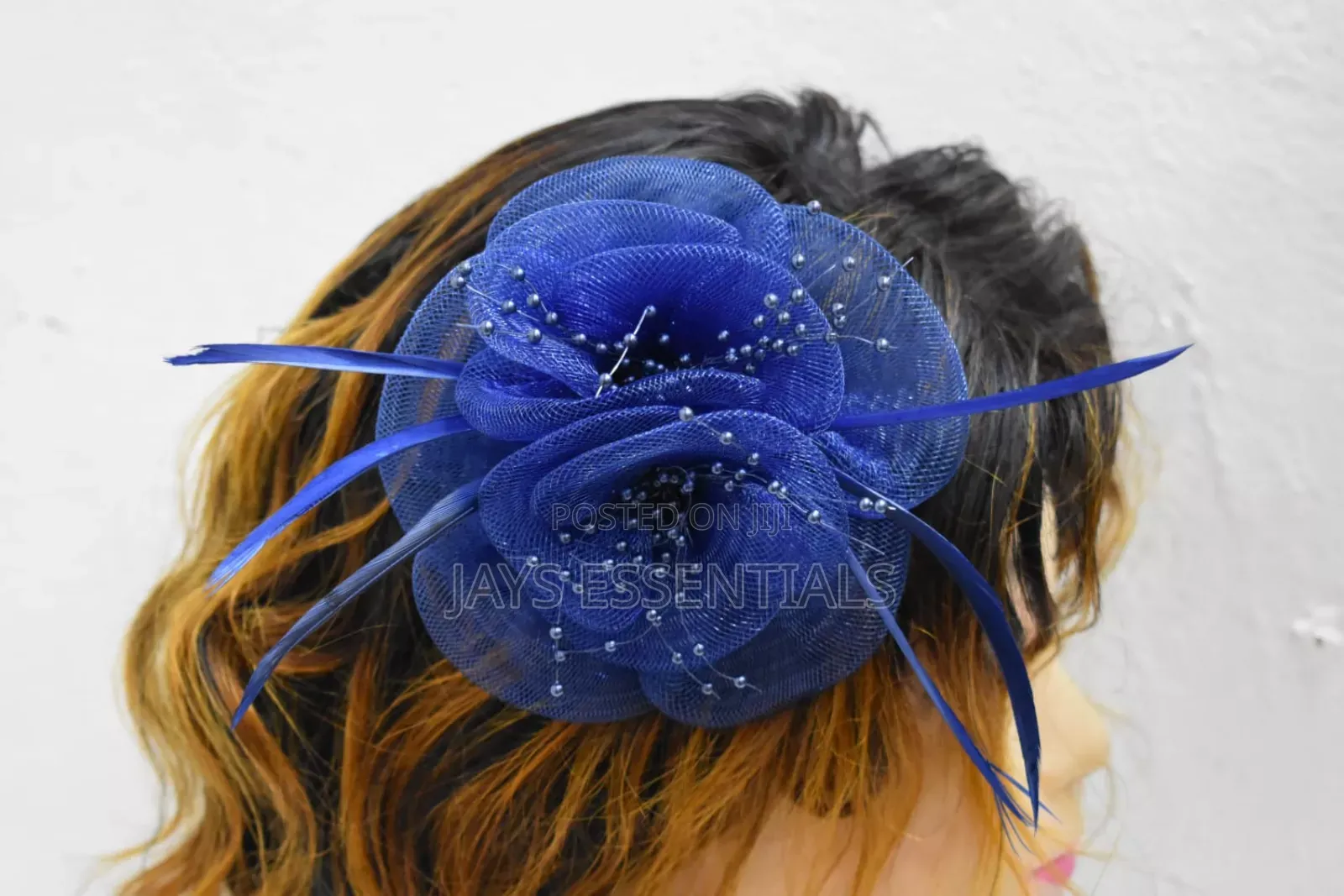 Small Feather Detailed Fascinators