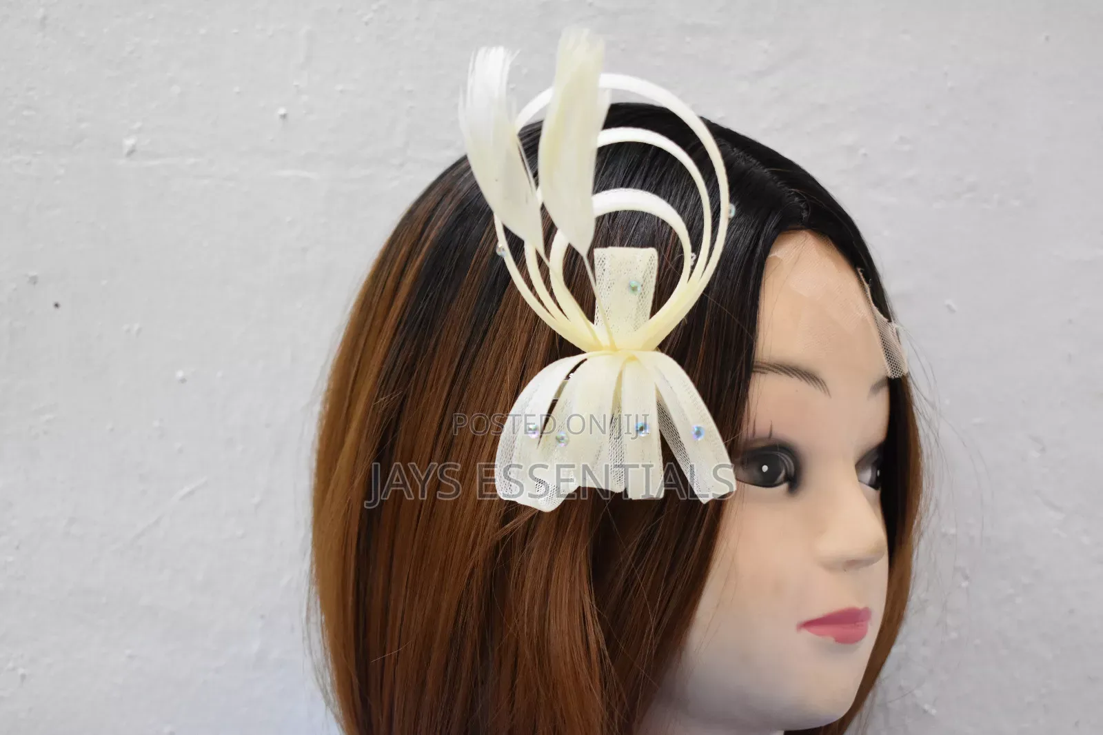 Small Feather Detailed Fascinators