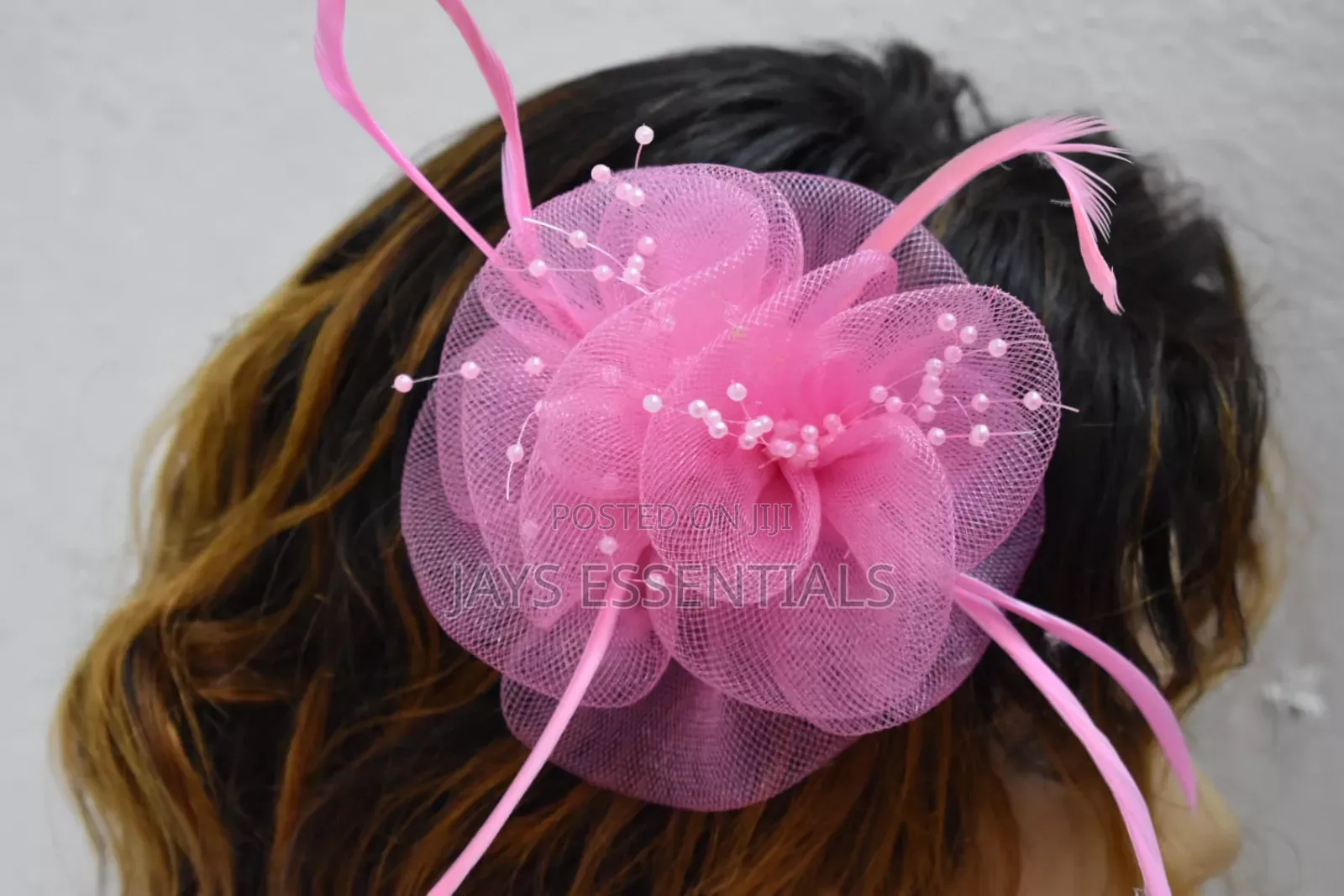 Small Feather Detailed Fascinators