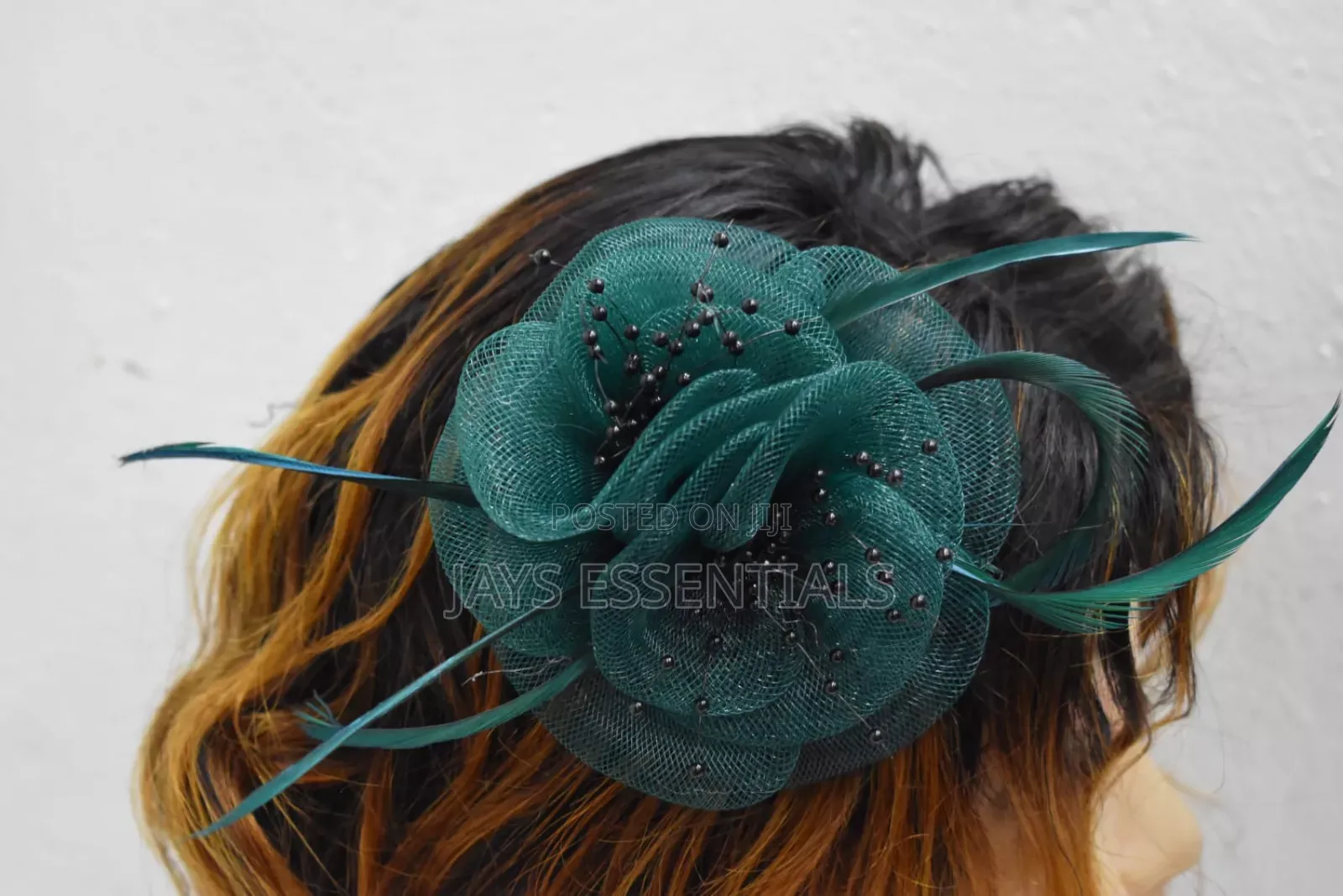 Small Feather Detailed Fascinators