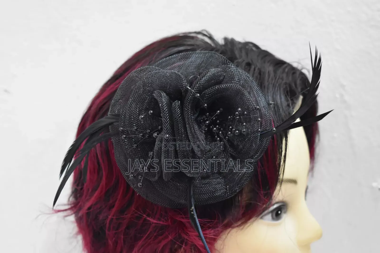 Small Feather Detailed Fascinators