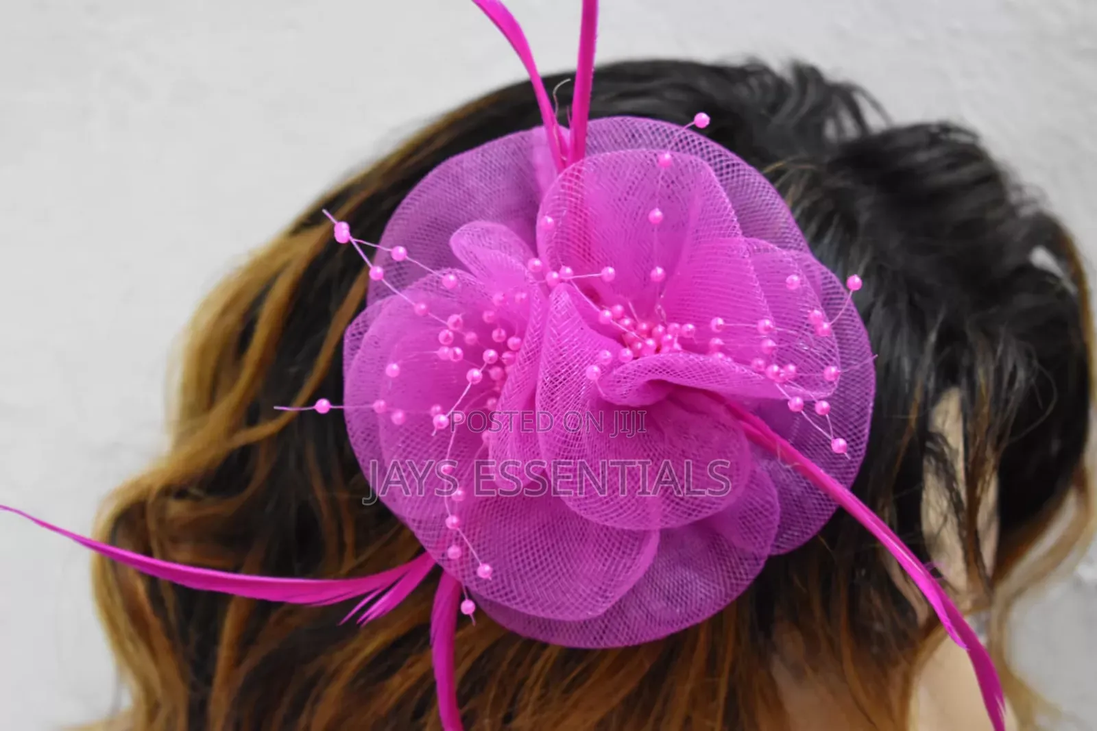 Small Feather Detailed Fascinators