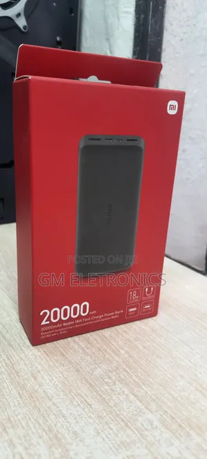 20000mah Redmi Powerbank 18w-Black.