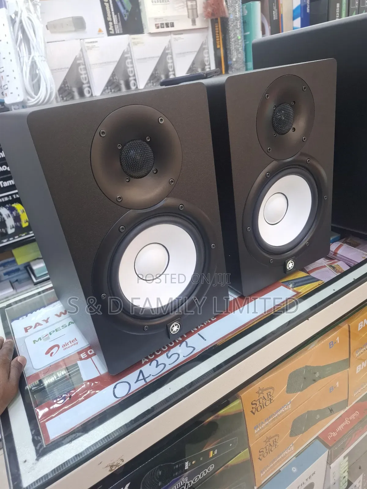 Yamaha Hs7 Studio Monitors