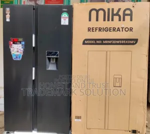 Side by Side Mika 595 Litres With Dispenser