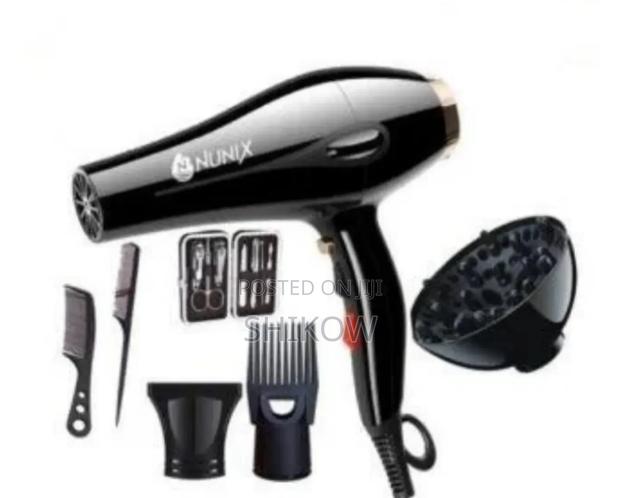 Nunix Hair Dryer, 2400w Professional Hair Blow Dryer Hd-77c