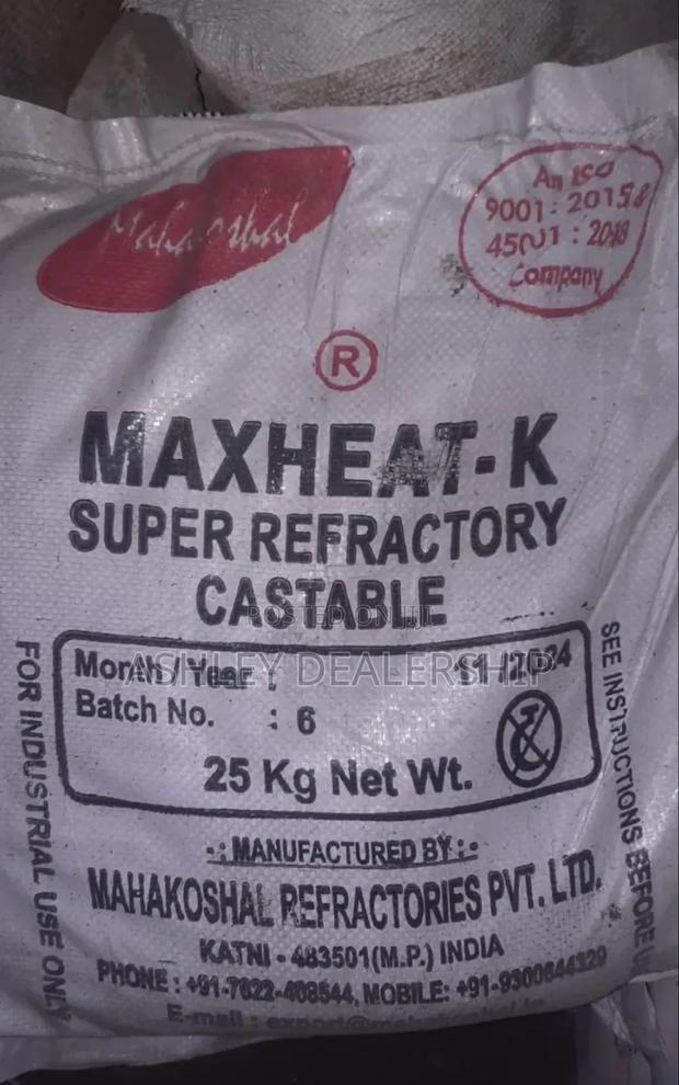 Firebrick Cement Maxheat - K