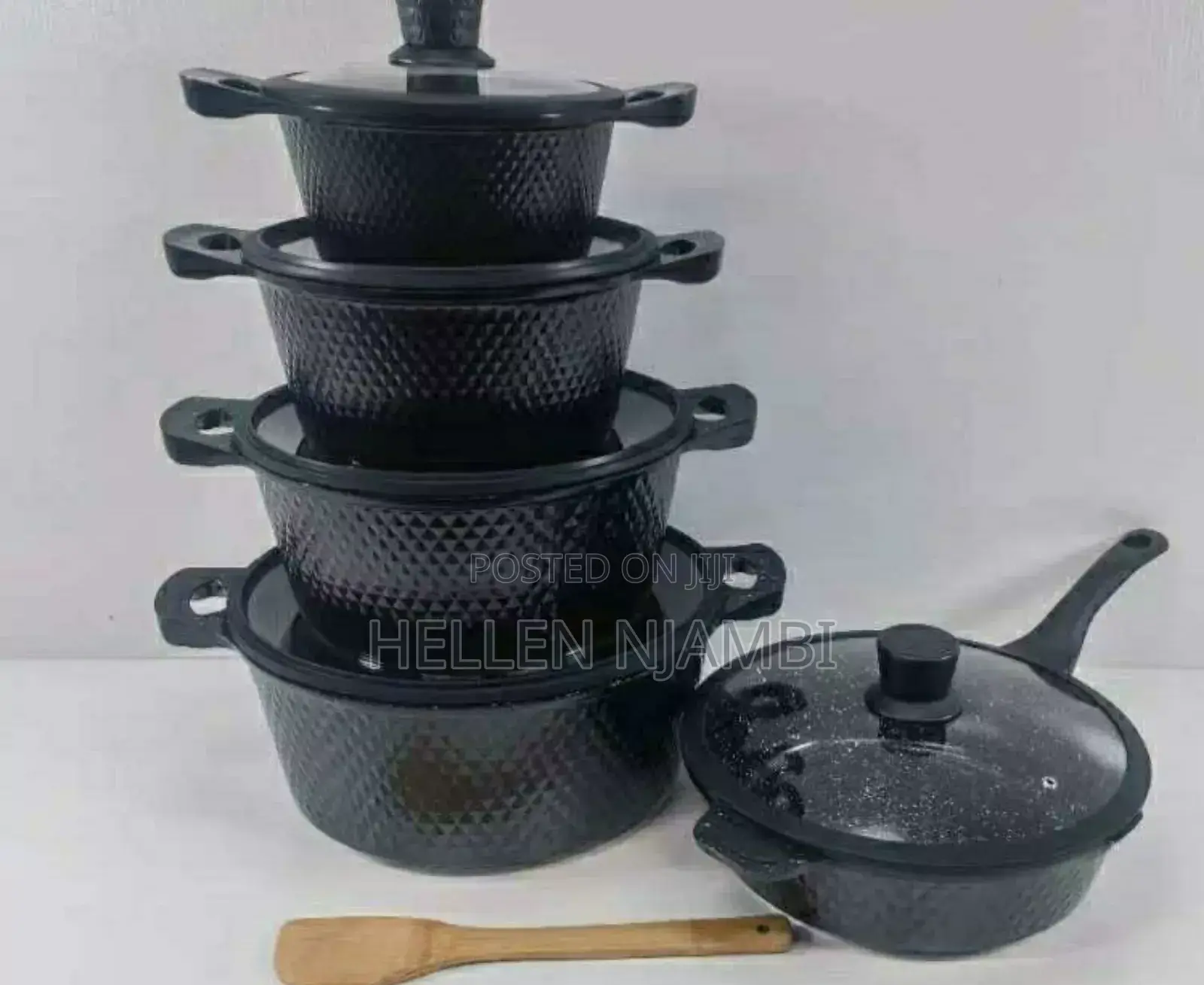 *_Bosch 11pc Cookware With Silicone Lid Covers*