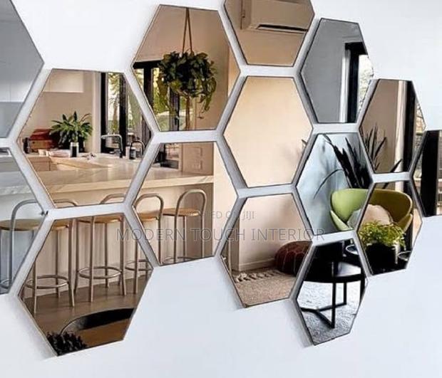 Hexagon Acrylic Mirror