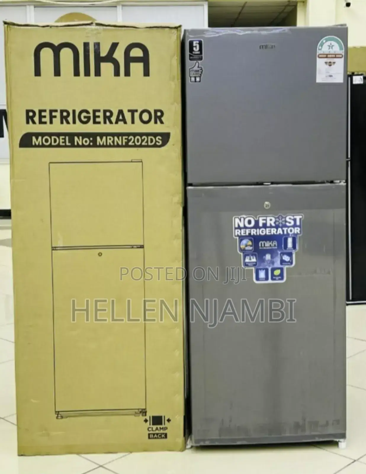 168l, 2 Door Top Mount Freezer, Defros