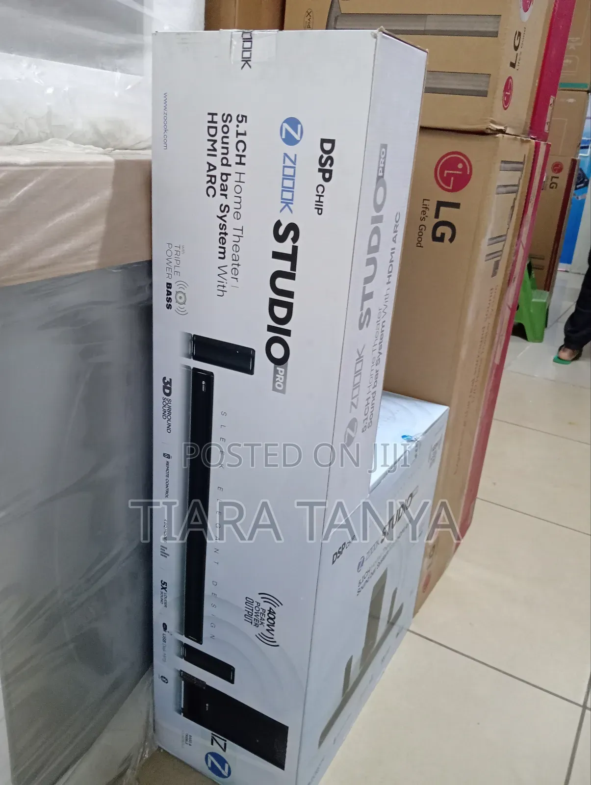Zook 5.1 Studio Pro 400watts Soundbar
