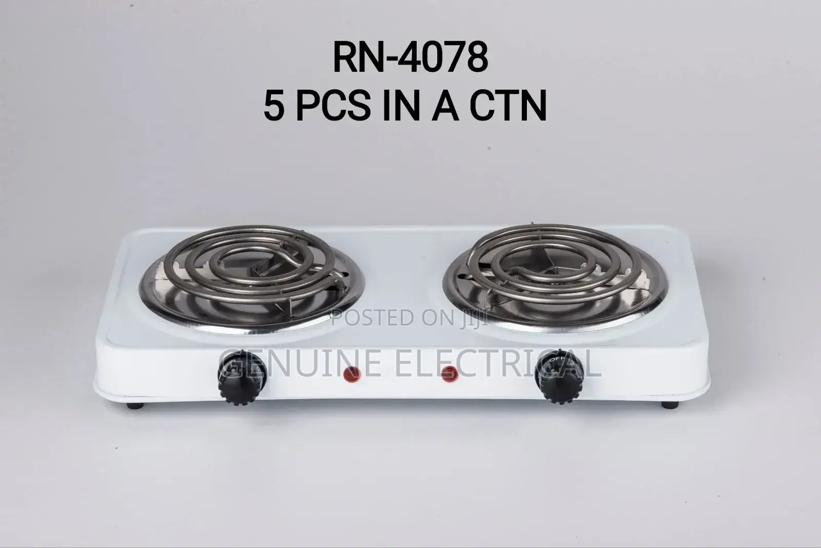 Rashnick Double Coil Electric Cooker
