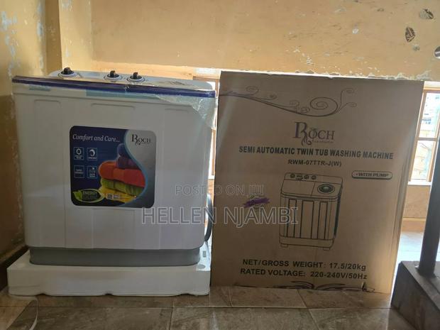 Roch 7.5kgs Twin Tub Washing Machine - main view