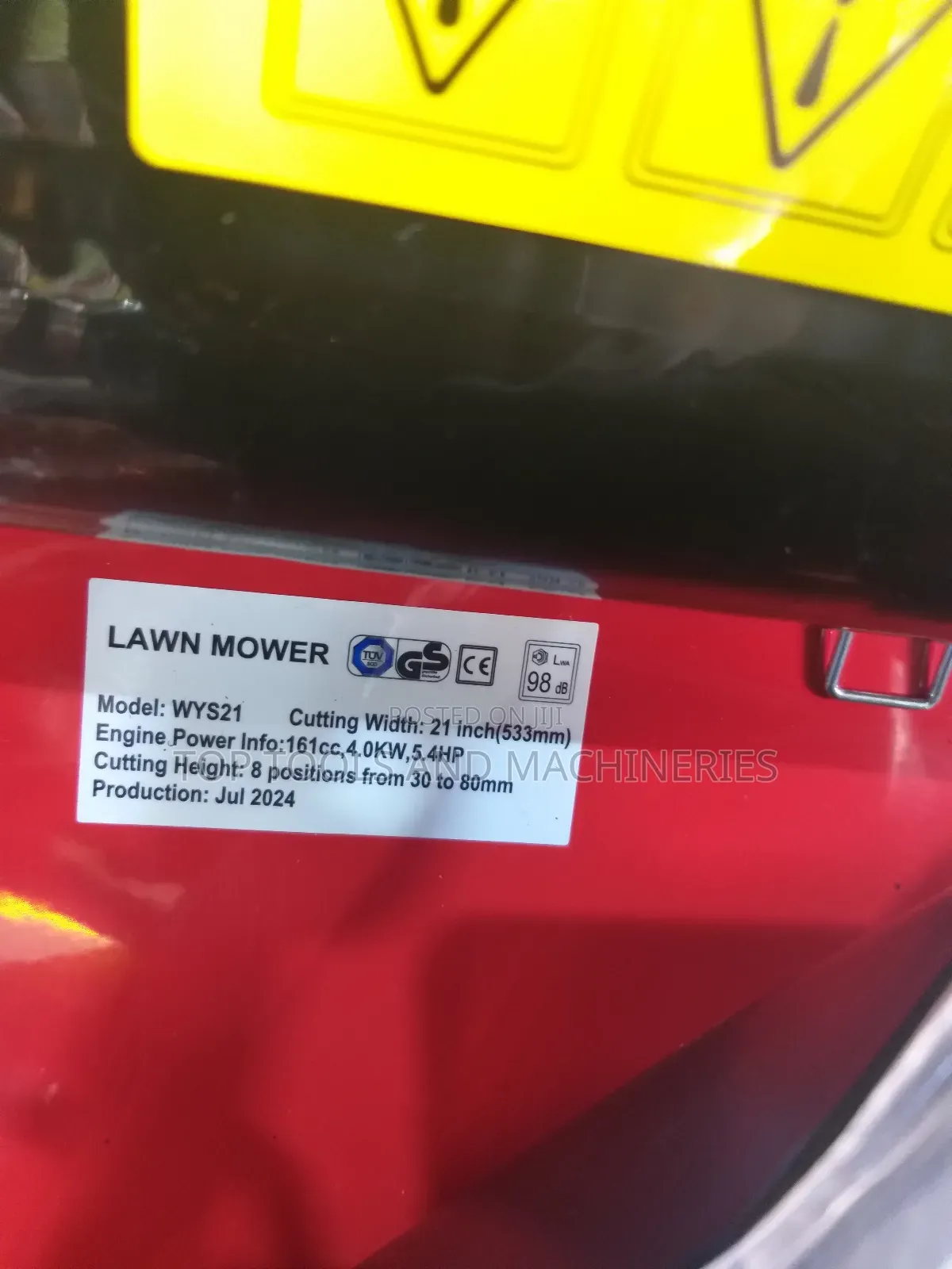 Briggs Stratton 21 Inch 6hp 161cc Self-Propelled Lawn Mower