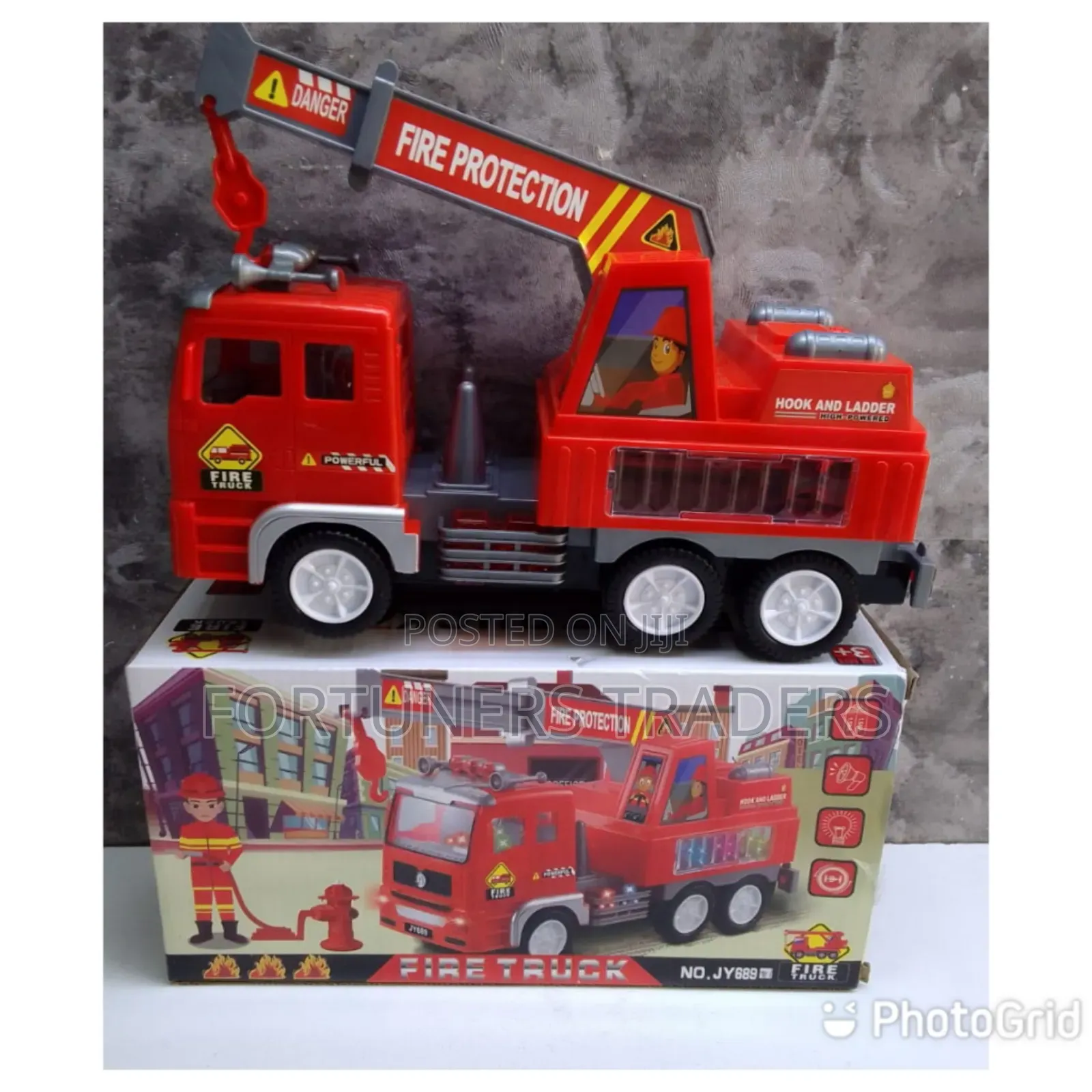 Battery Operated Fire Truck