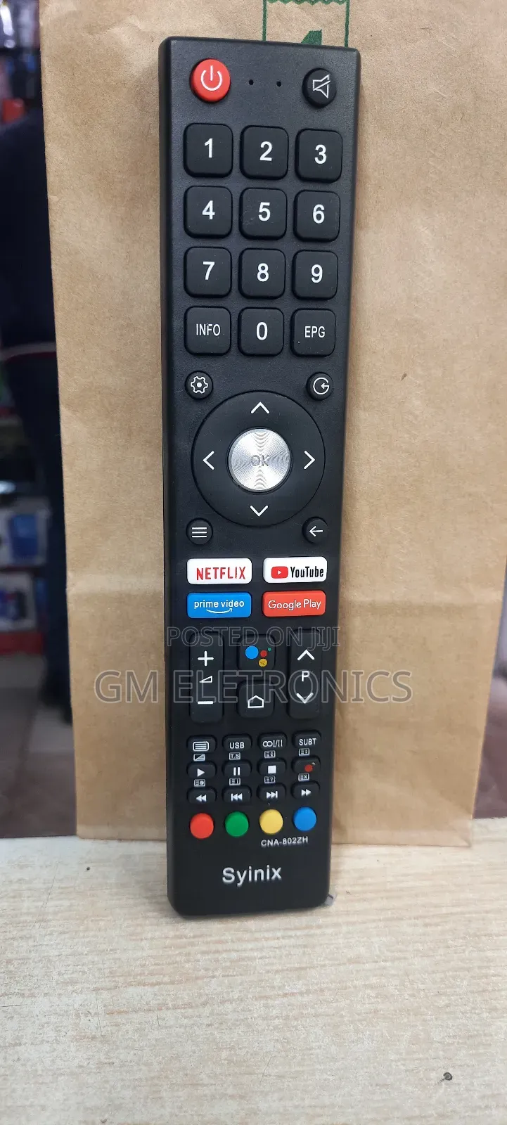 Syinix 32a1s 43a1s 50a1s 55a1s 58a1s 65f1s Smart TVS Remote