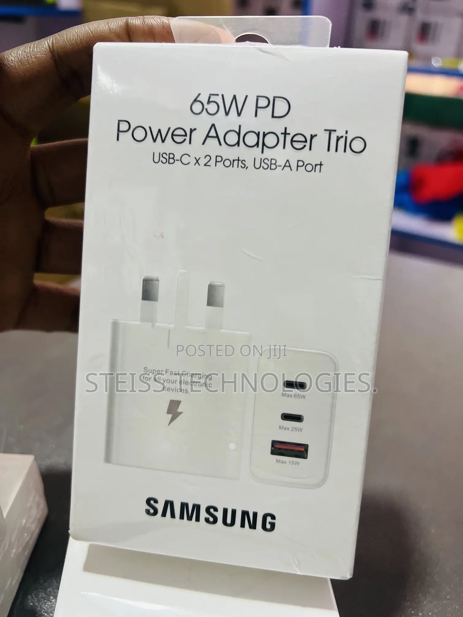 65watts Usb C *2ports Samsung Charger
