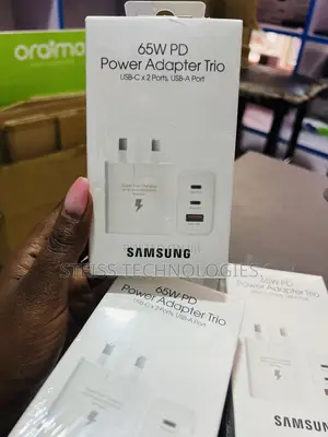 65watts Usb C *2ports Samsung Charger