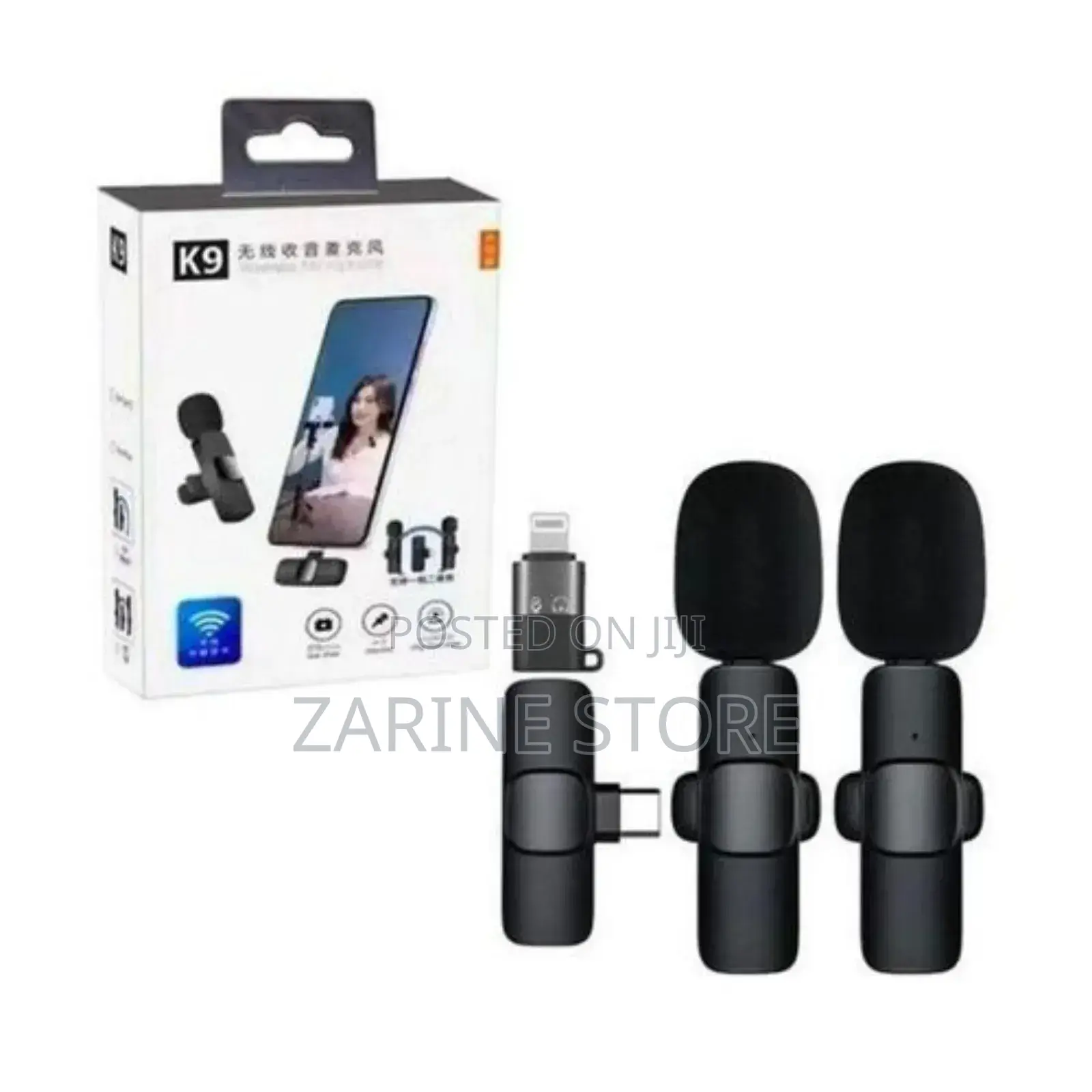  Wireless Microphone for Live Show, Interview and Vlog