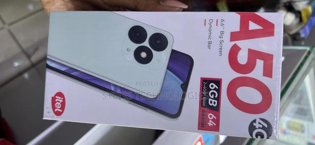 New Itel A50 128 GB Black - main view