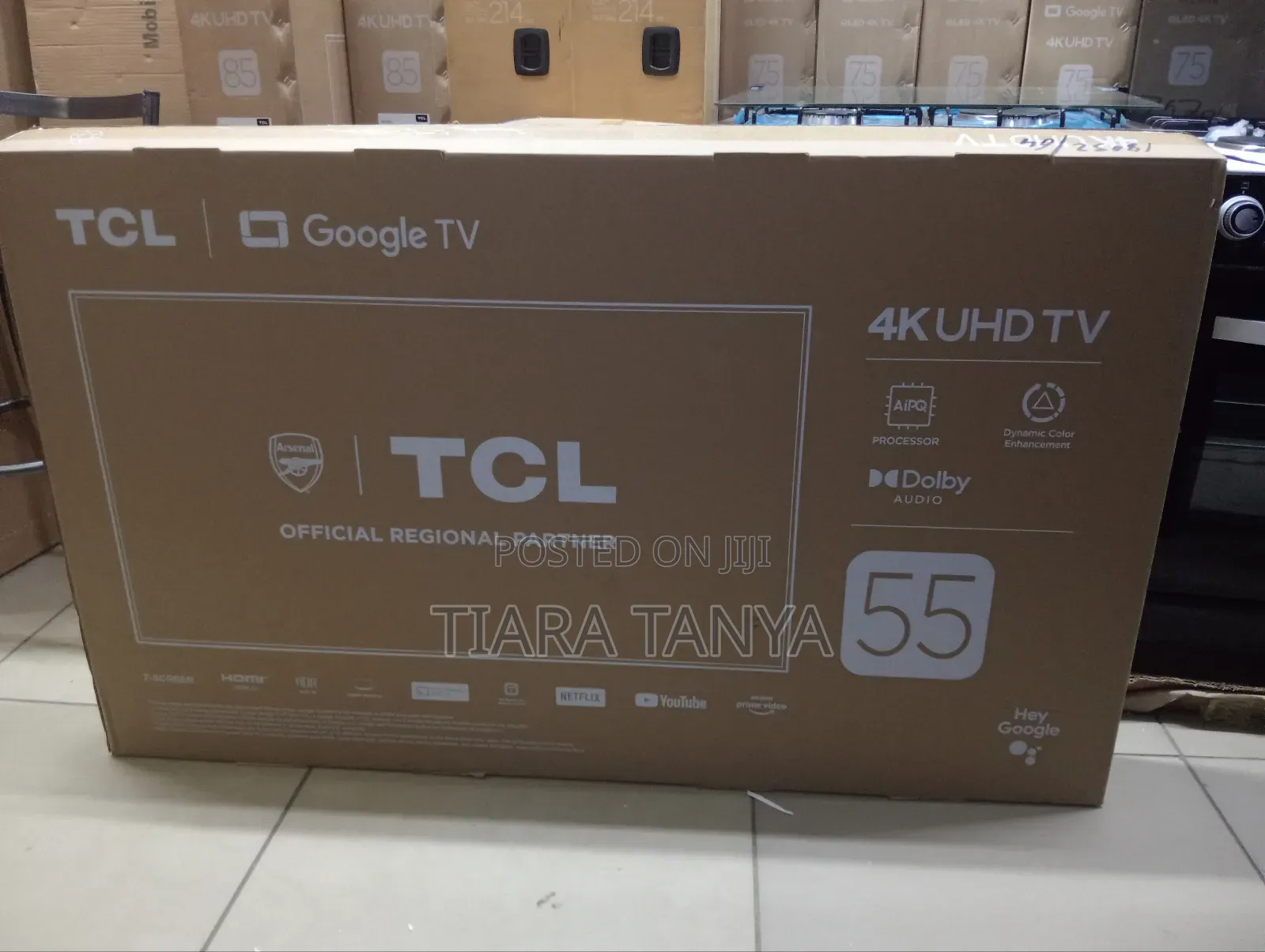 TCL 55 Inch Smart 4kgoogle Tv
