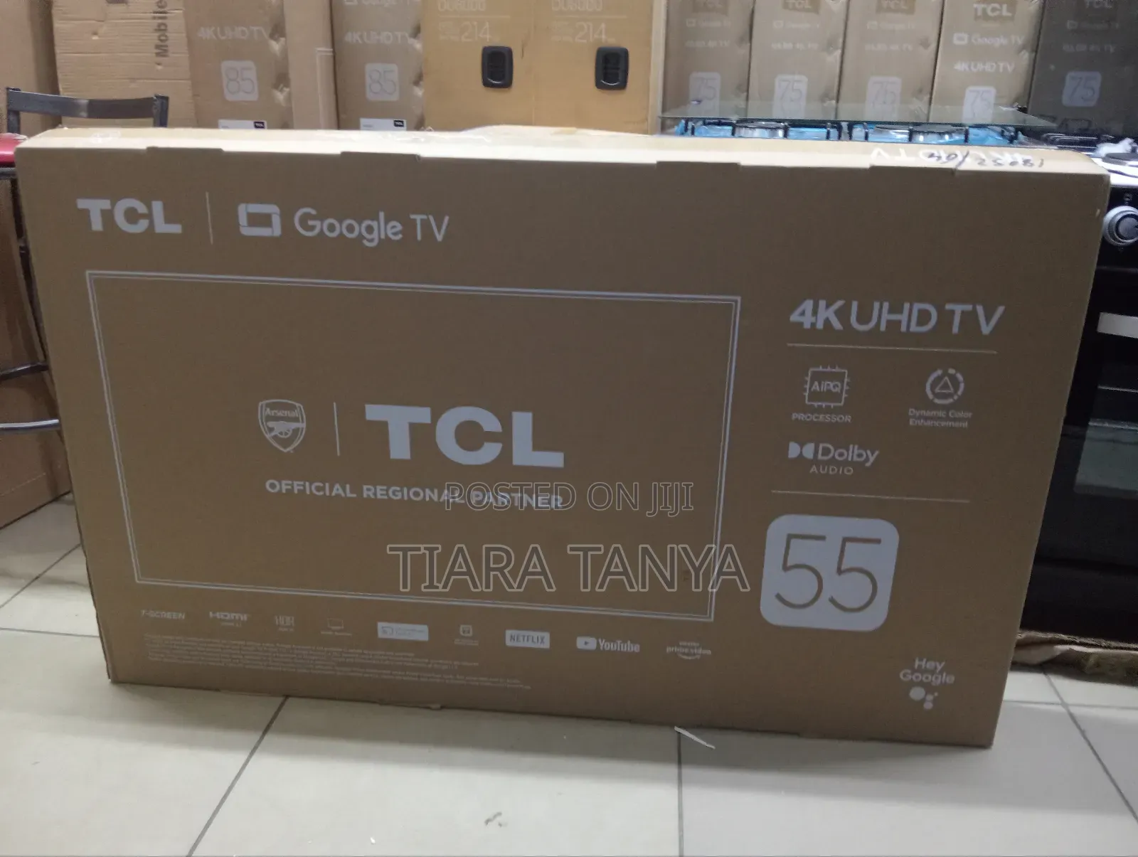 TCL 55 Inch Smart 4kgoogle Tv