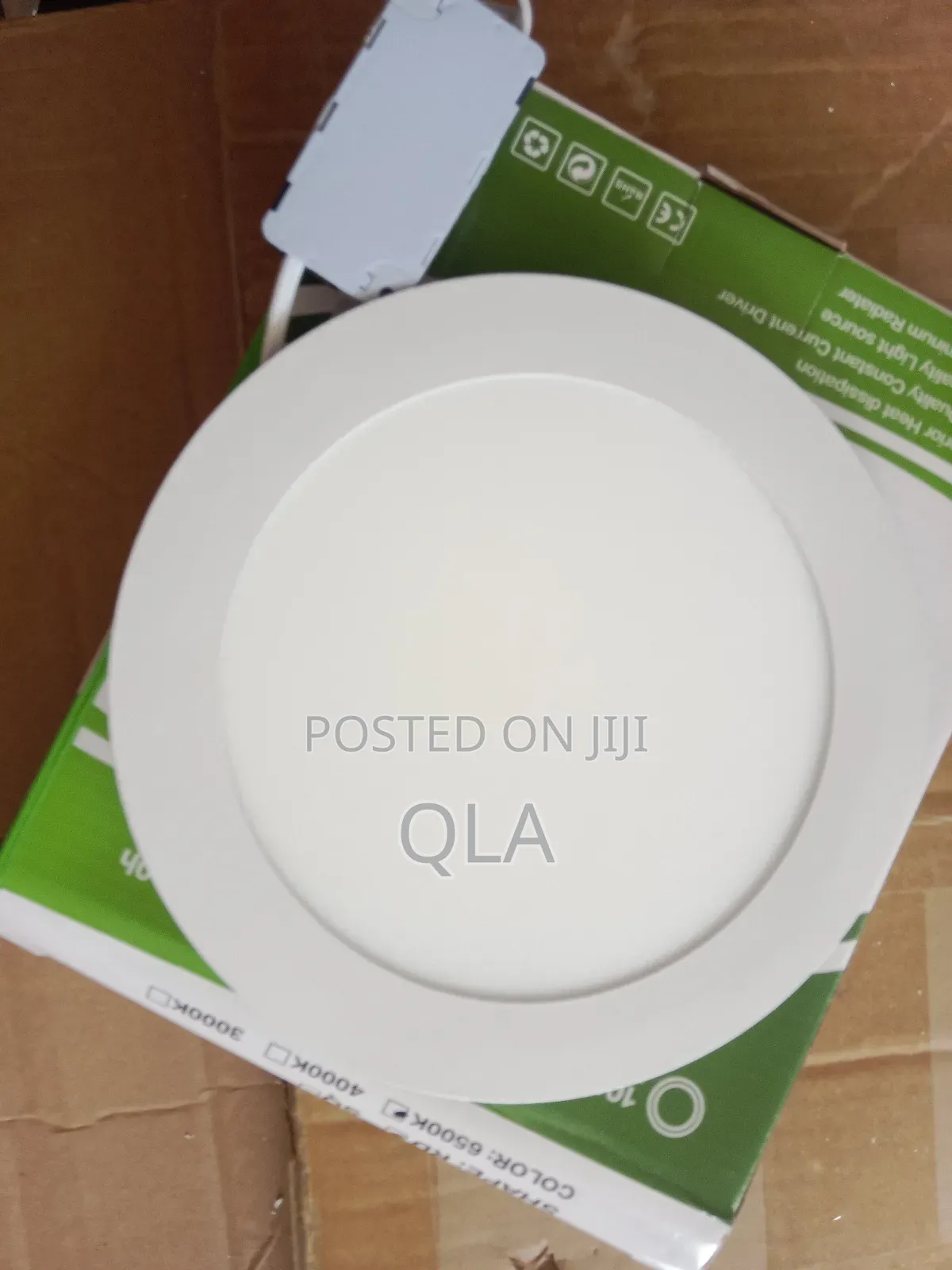 12w Panel Light Round Daylight
