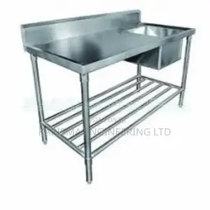 Working Table With a Sink