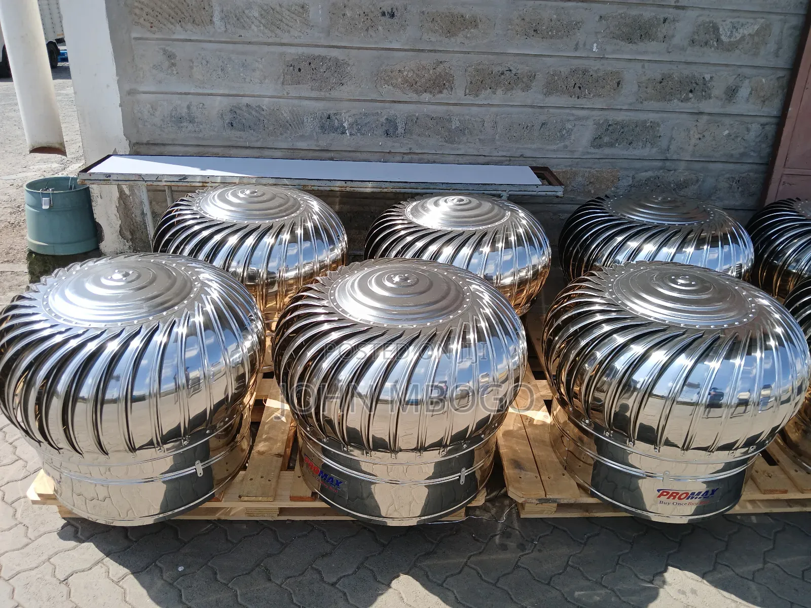 Wind Driven Cyclones/ Roof Ventilators . 500mm