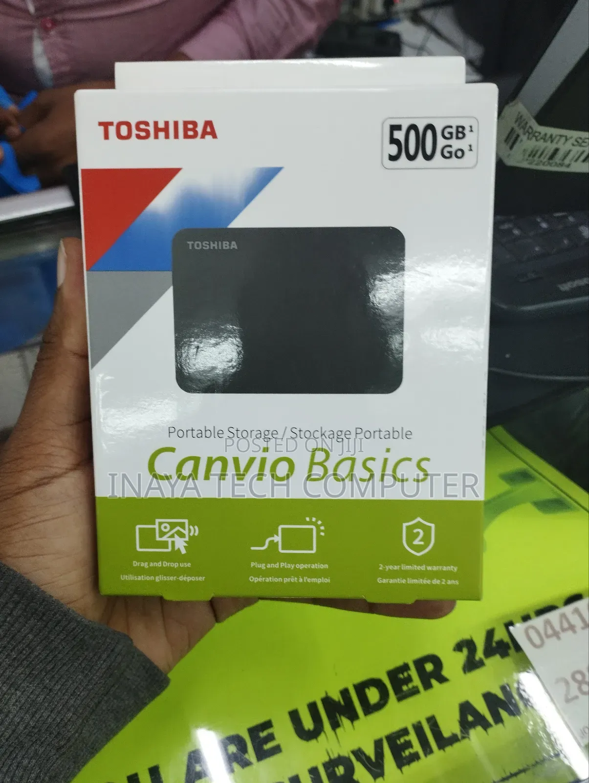 Toshiba Canvio Basics 500gb Portable HDD