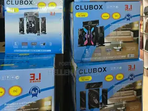 3.1ch Clubox 12000 Watts Home Theater Woofer System