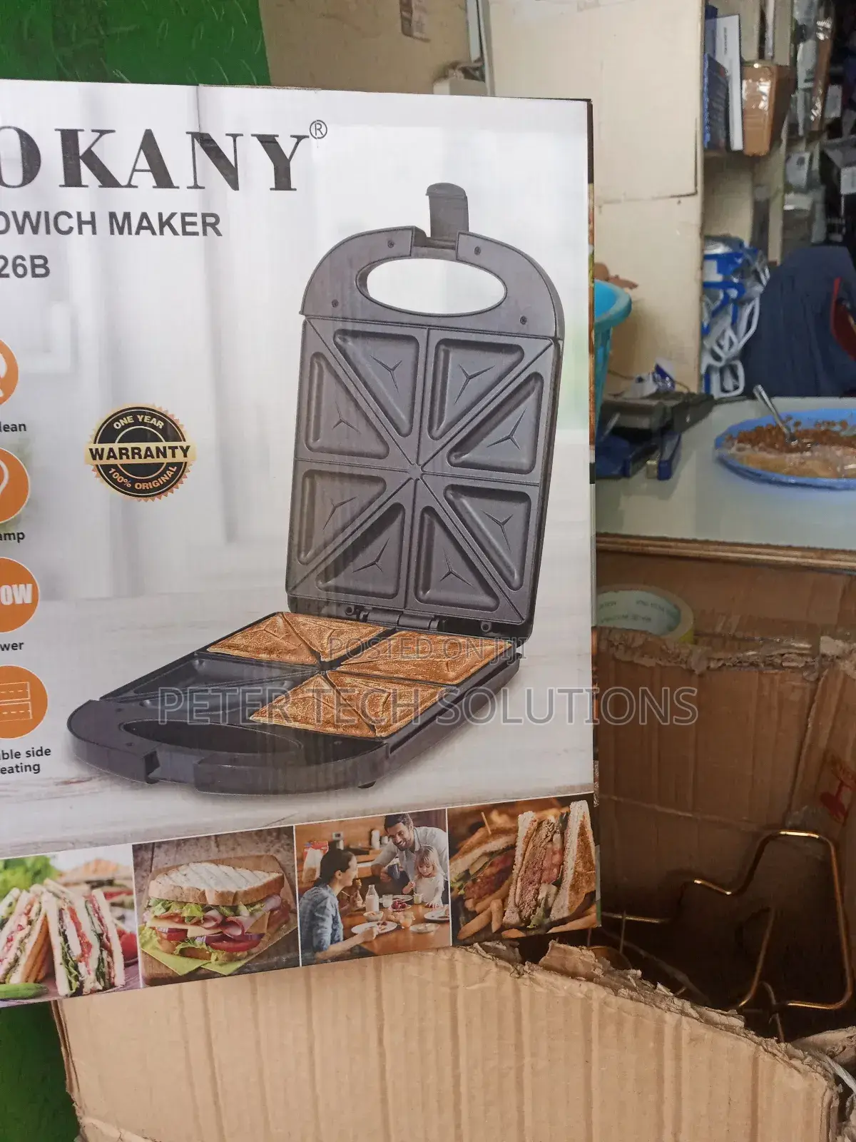 Sokany 4slice Sandwich Maker.