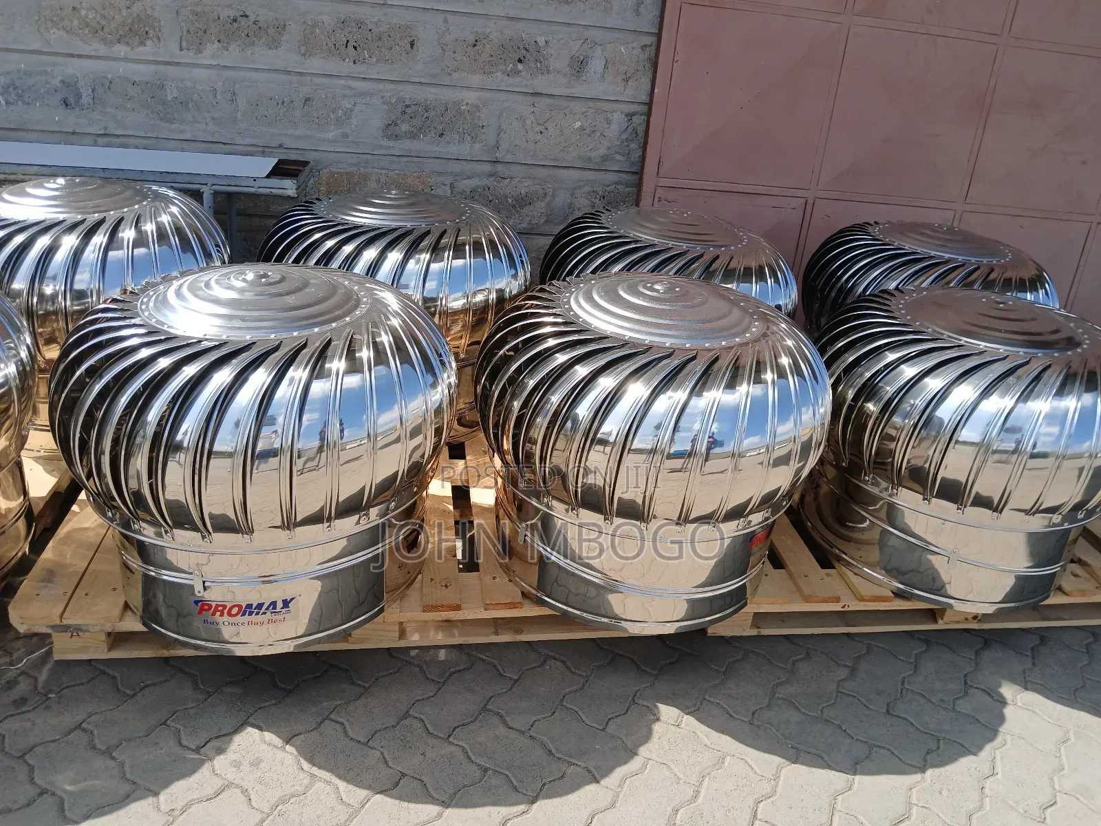 Cyclone Roof Ventilators(Wind Driven )