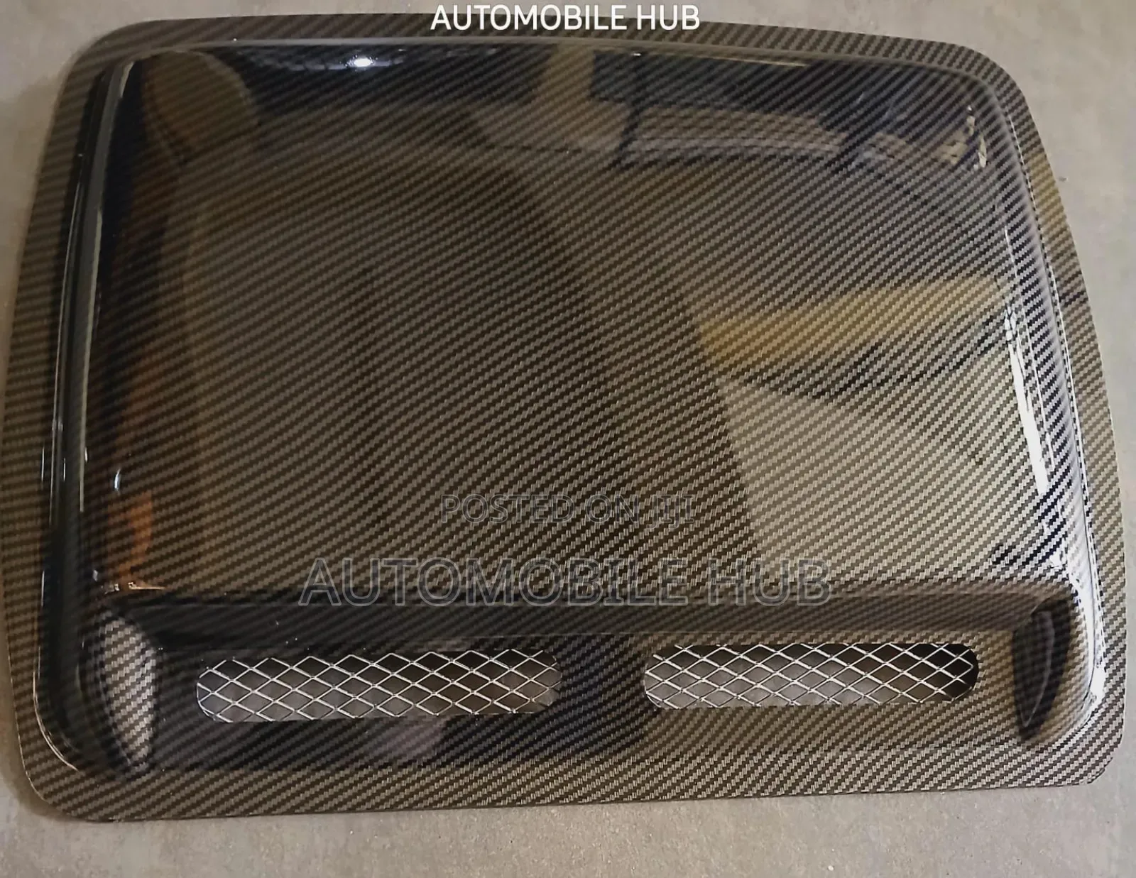 Carbon Bonnet Vent - Bonnet Scoop in Cars