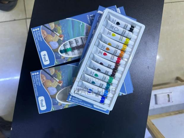 Acrylic Paint Set Acrylic Paint Set With Bright Color 12 PCS - main view