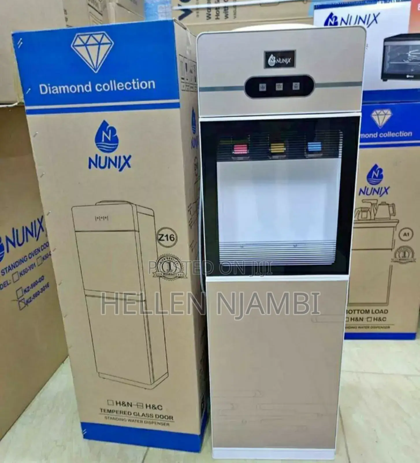 Nunix Z16c Hot, Normal Cold-Water Dispensers