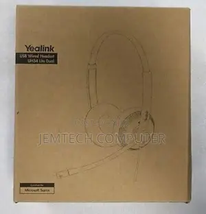 Yealink Uh34 Dual Teams Headset Wired Head-band Usb Type-a