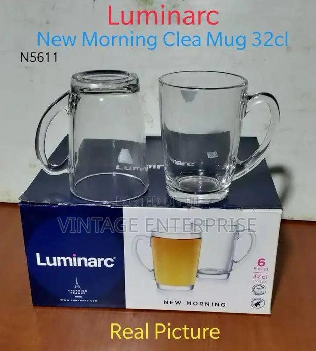 Set of 6pcs Clear Mug - main view