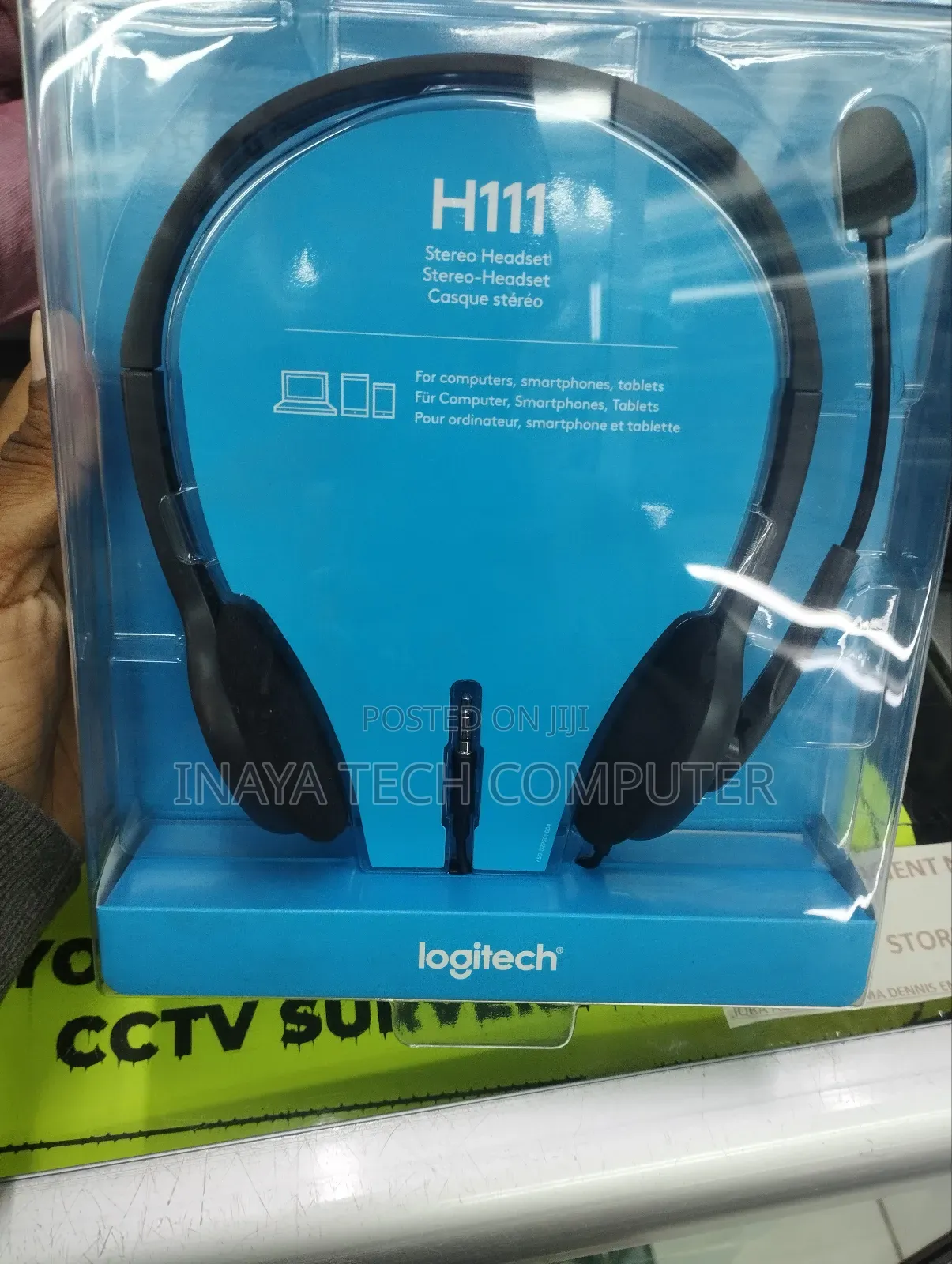 Logitech H111 Wired Stereo Headphones