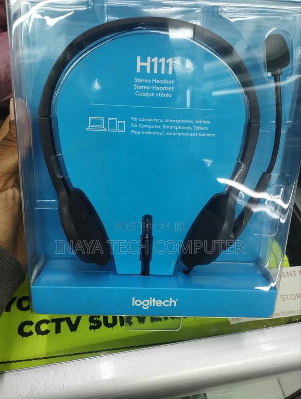 Logitech H111 Wired Stereo Headphones