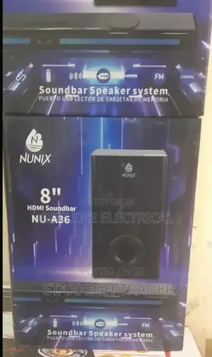 Nunix A36 Soundbar Speaker